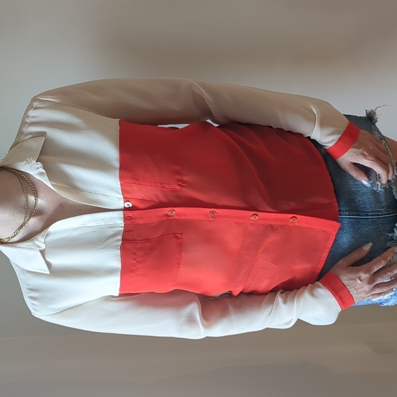 RW & Co sheer shirt - Picture 2 of 12